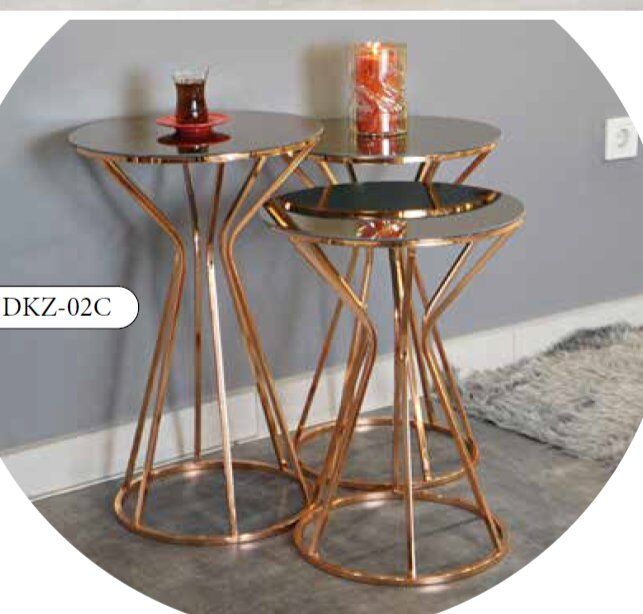 Mim Bronz Darbuka Zigon Sehpa