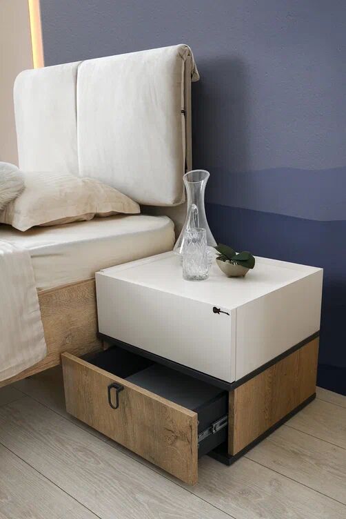 Gitar Alaçatı 2 Çekmeceli Komidin