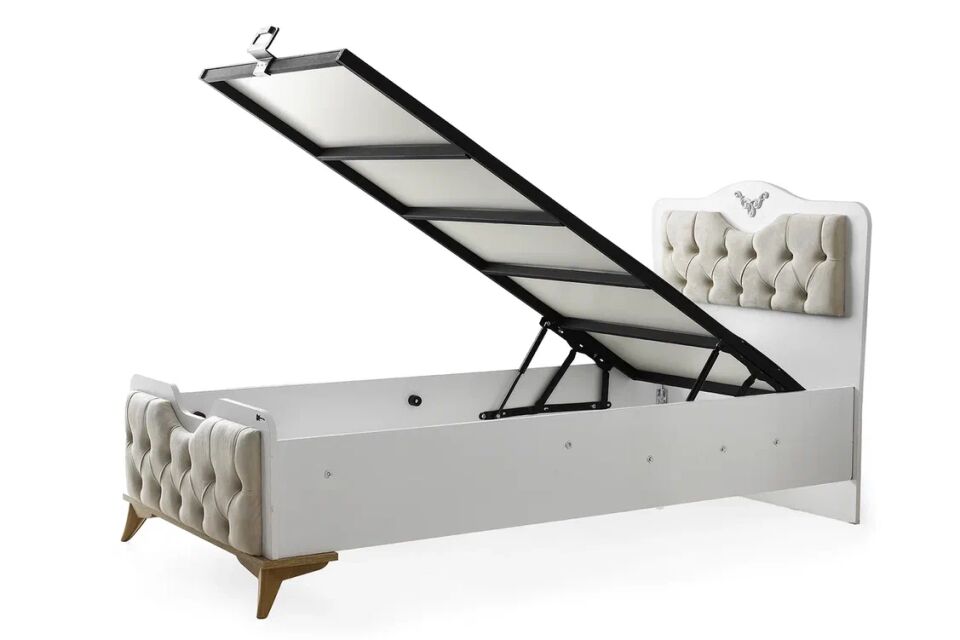 Gitar Viyana 3 Kapılı Dolap Bazalı Karyola Genç Odası Takımı