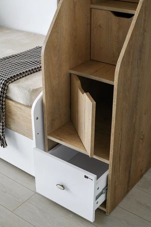 Gitar Viyana 3 Kapılı Dolap Ranzalı Genç Odası Takımı