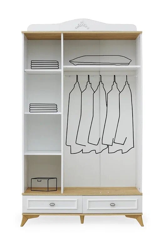 Gitar Viyana 3 Kapılı Dolap Ranzalı Genç Odası Takımı