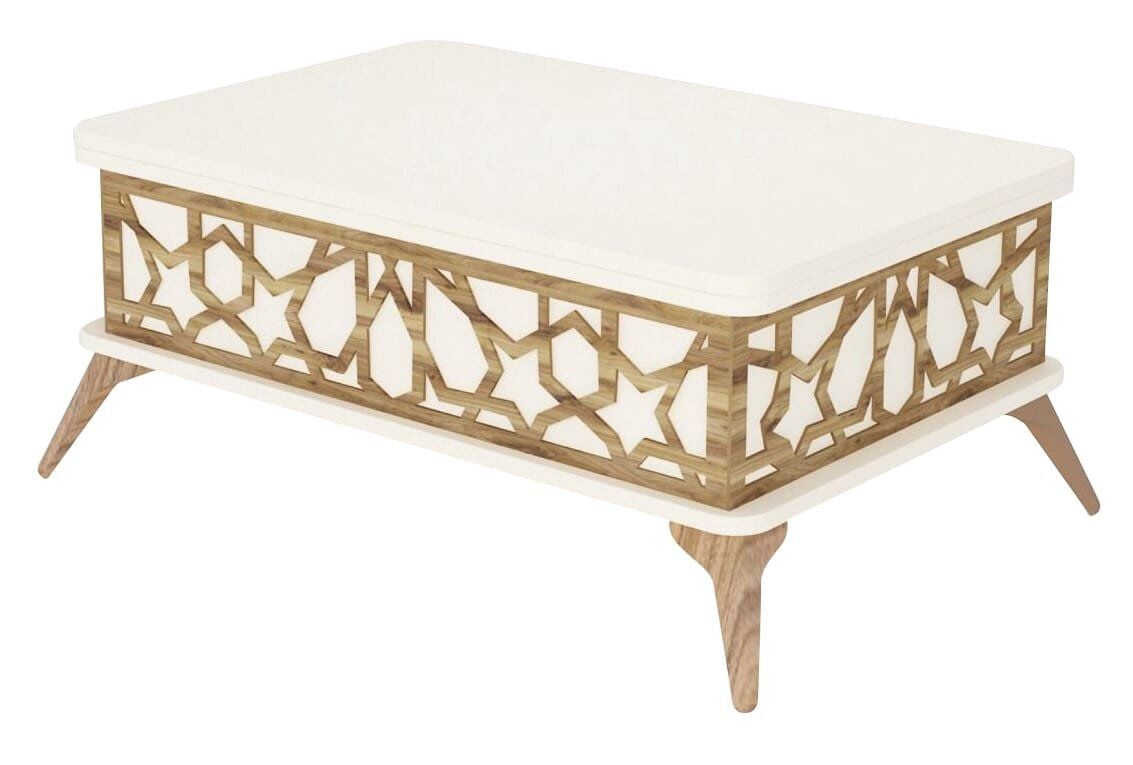 Uyar Beyaz 90*60 Yıldız Akıllı Sehpa