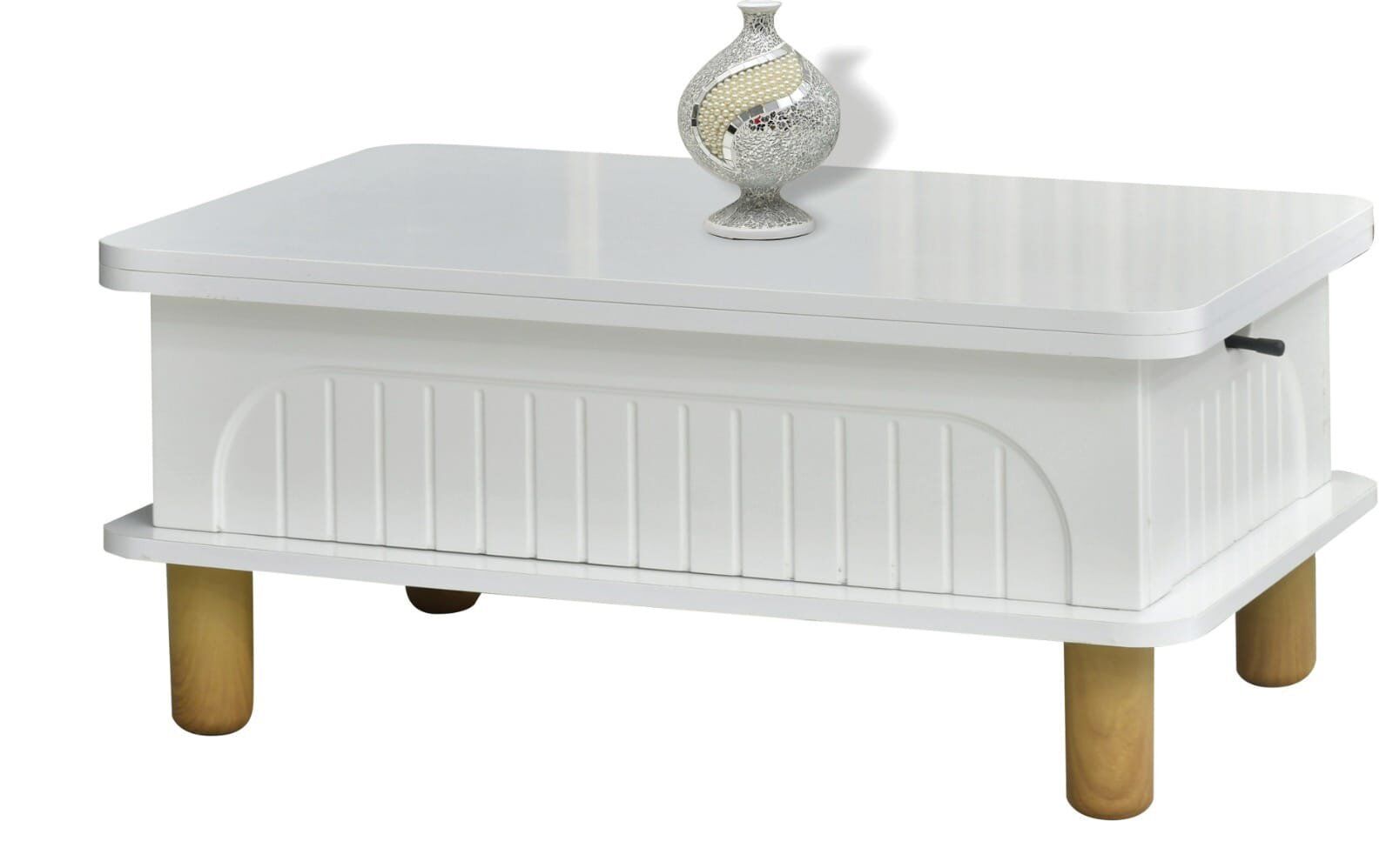 Uyar Beyaz Membran 90*60 Bohem Akıllı Sehpa