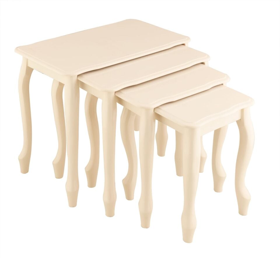 Uyar Ekru Lake Zigon Sehpa