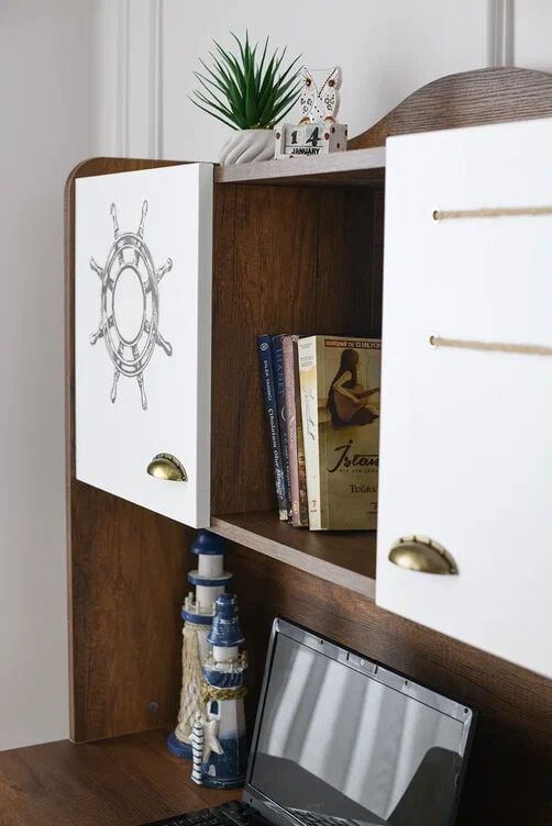 Gitar Kaptan 3 Kapılı Dolap Karyola Genç Odası Takımı