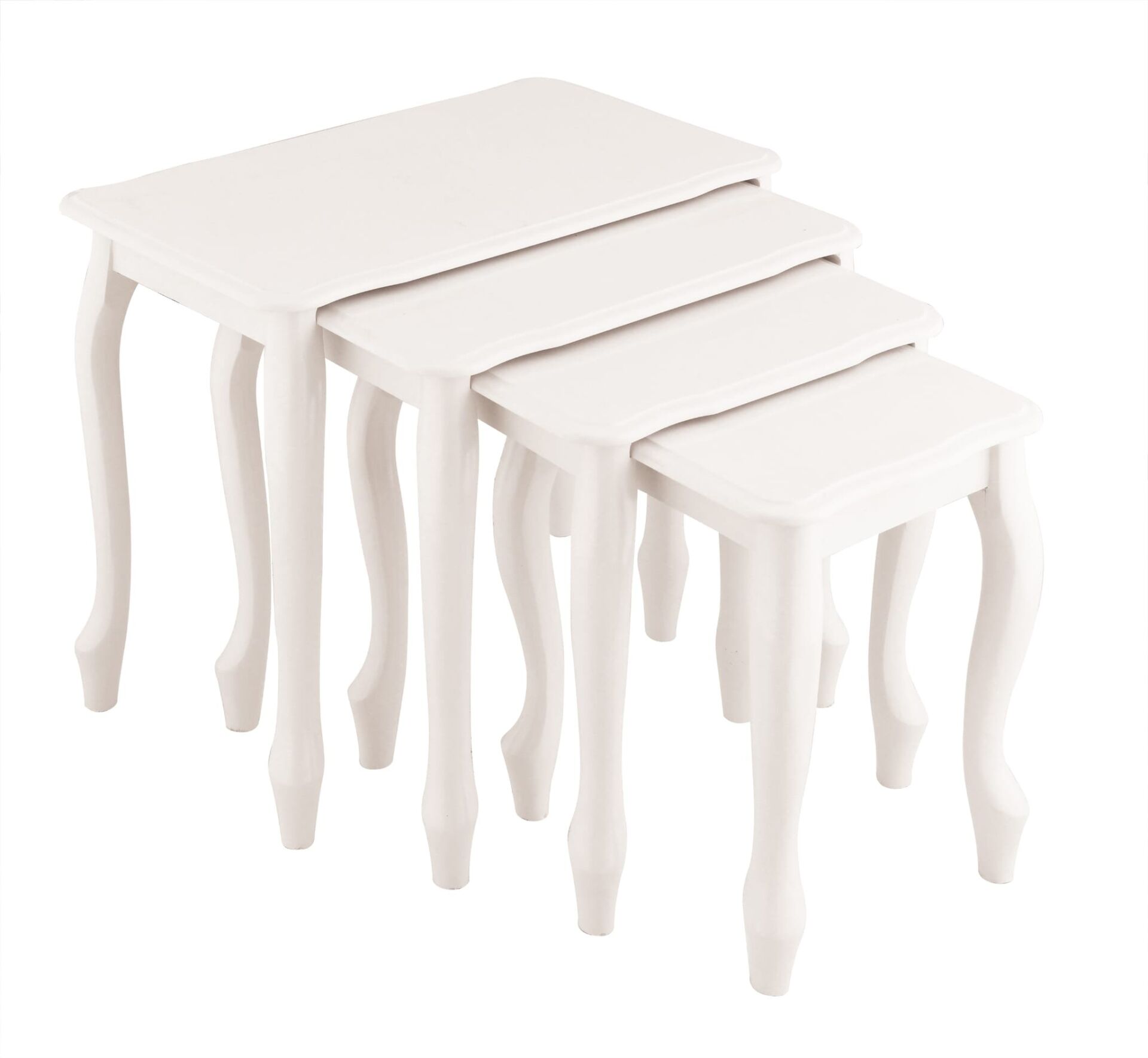 Uyar Beyaz Lake Zigon Sehpa