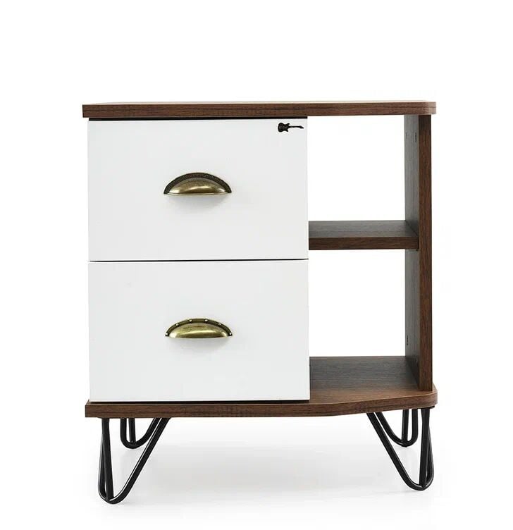 Gitar Kaptan 2 Çekmeceli Komidin