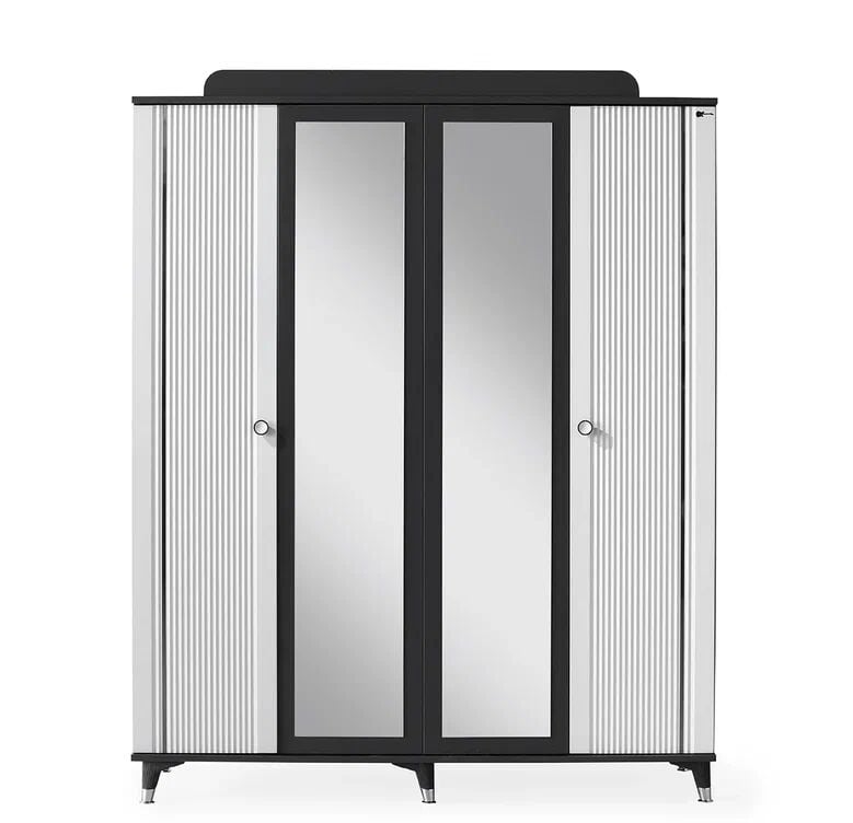 Gitar Amazon 4 Kapılı Dolap