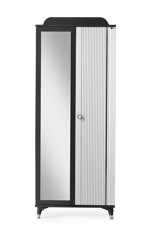 Gitar Amazon Aynalı 2 Kapılı Dolap