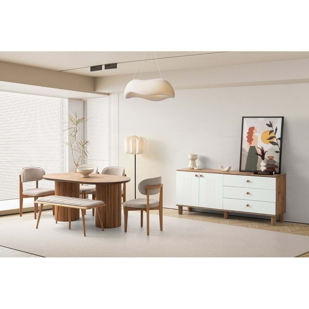 Mobilgen Orkide Yemek Odası Takımı