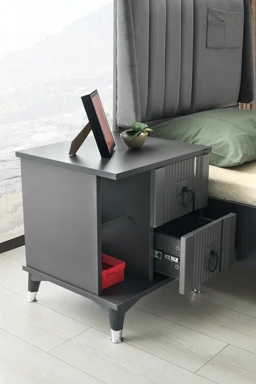 Gitar Atlantik 3 Kapılı Dolap Karyola Genç Odası Takımı