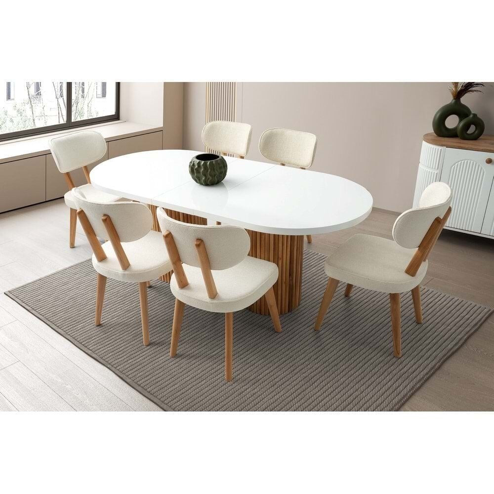 Mobilgen (Sadece Masa) Beyaz Picasso HG Masa