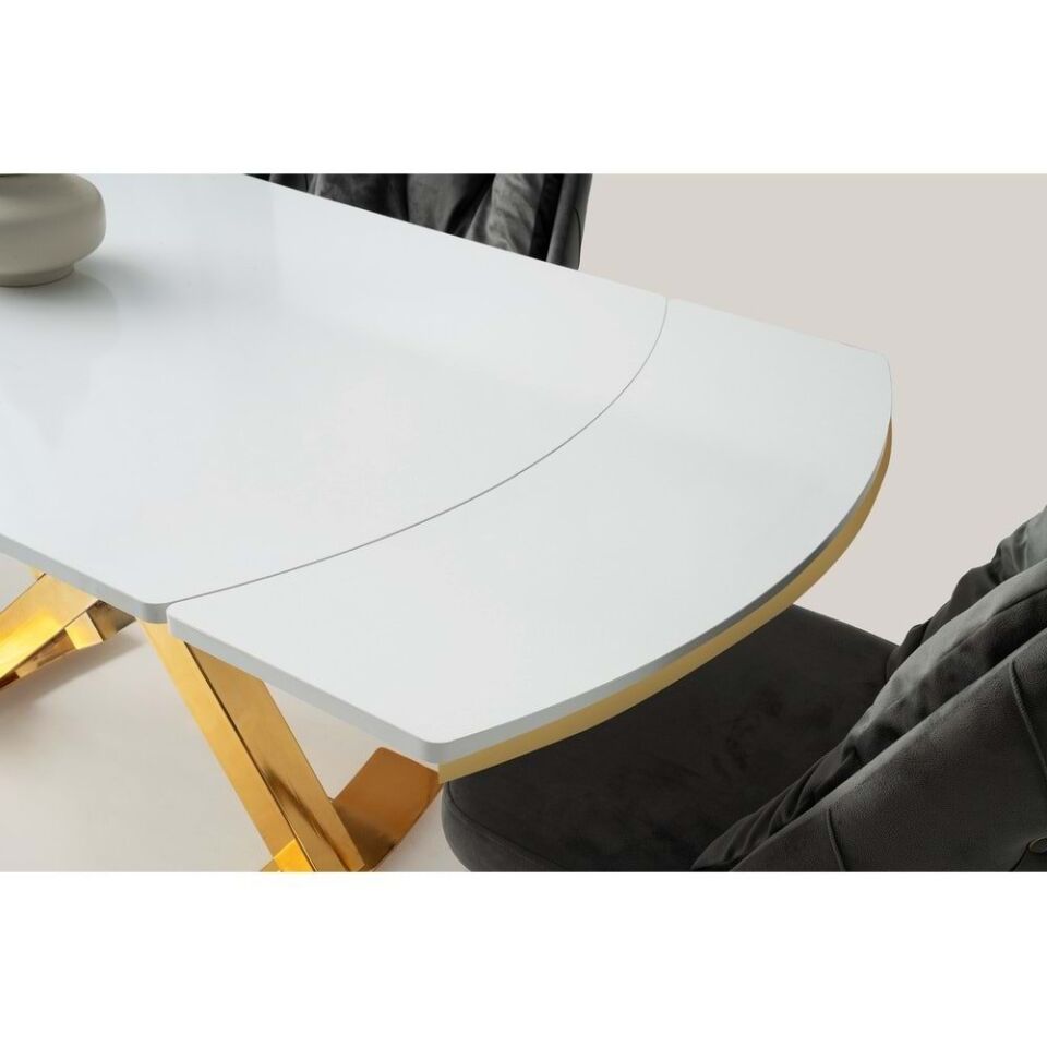 Mobilgen Beyaz Still Yemek Odası Takımı