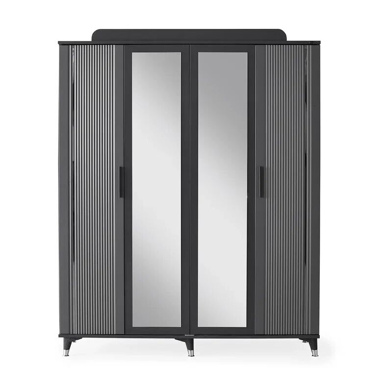 Gitar Atlantik 4 Kapılı Dolap