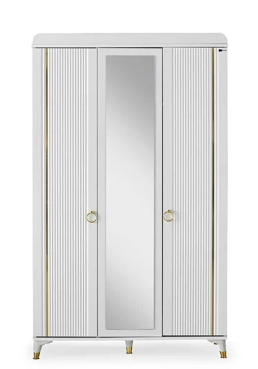 Gitar Meriç 3 Kapılı Dolap Karyola Genç Odası Takımı