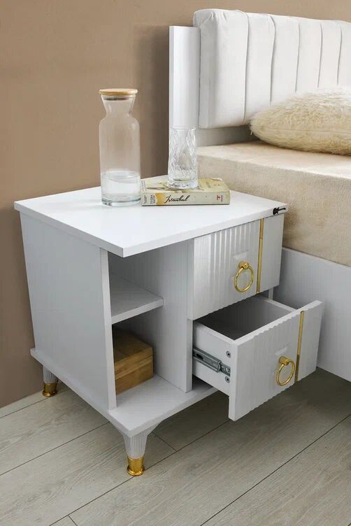 Gitar Meriç 2 Çekmeceli Komidin