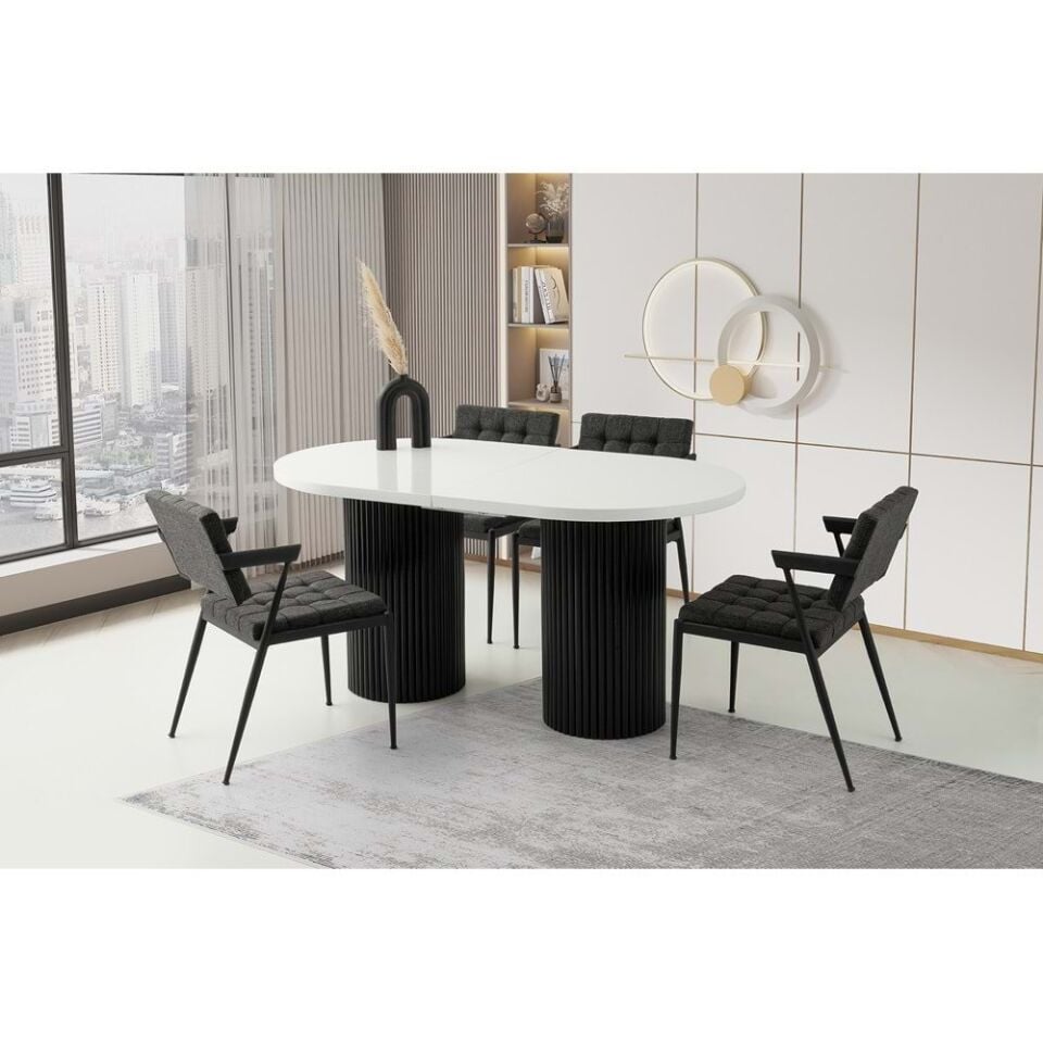 Mobilgen (Sadece Masa) Beyaz Picasso HG Masa