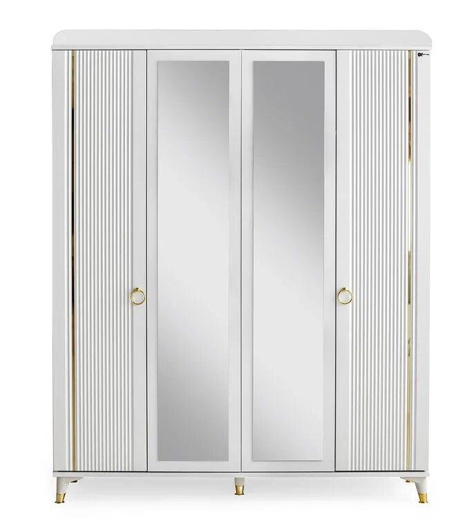 Gitar Meriç 4 Kapılı Dolap