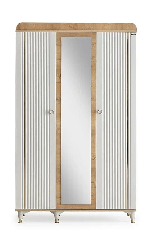 Gitar Tuna 3 Kapılı Dolap Karyola Genç Odası Takımı