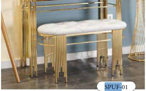 MİM Gold Sütun Uzun Puf
