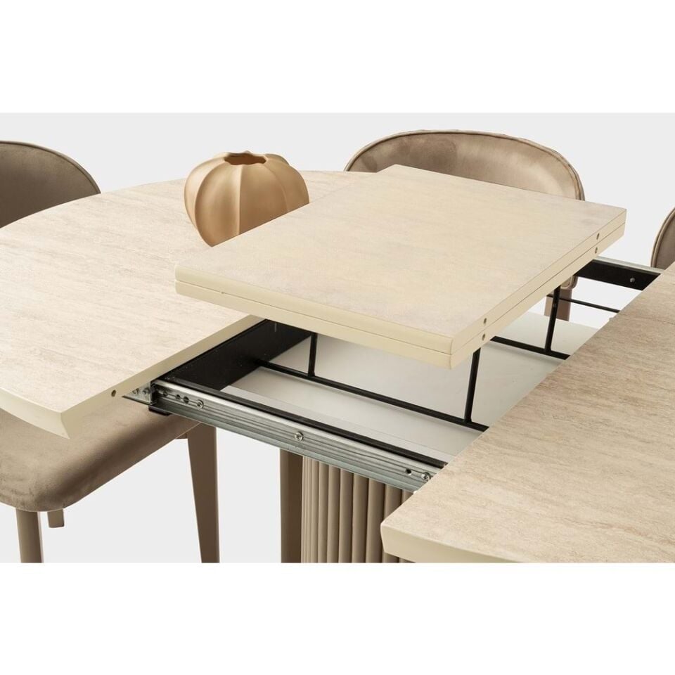 Cappicino (Sadece Masa) Mobilgen Hilton 100+35-100 Açılabilir Masa