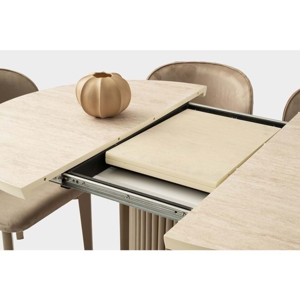 Cappicino (Sadece Masa) Mobilgen Hilton 100+35-100 Açılabilir Masa