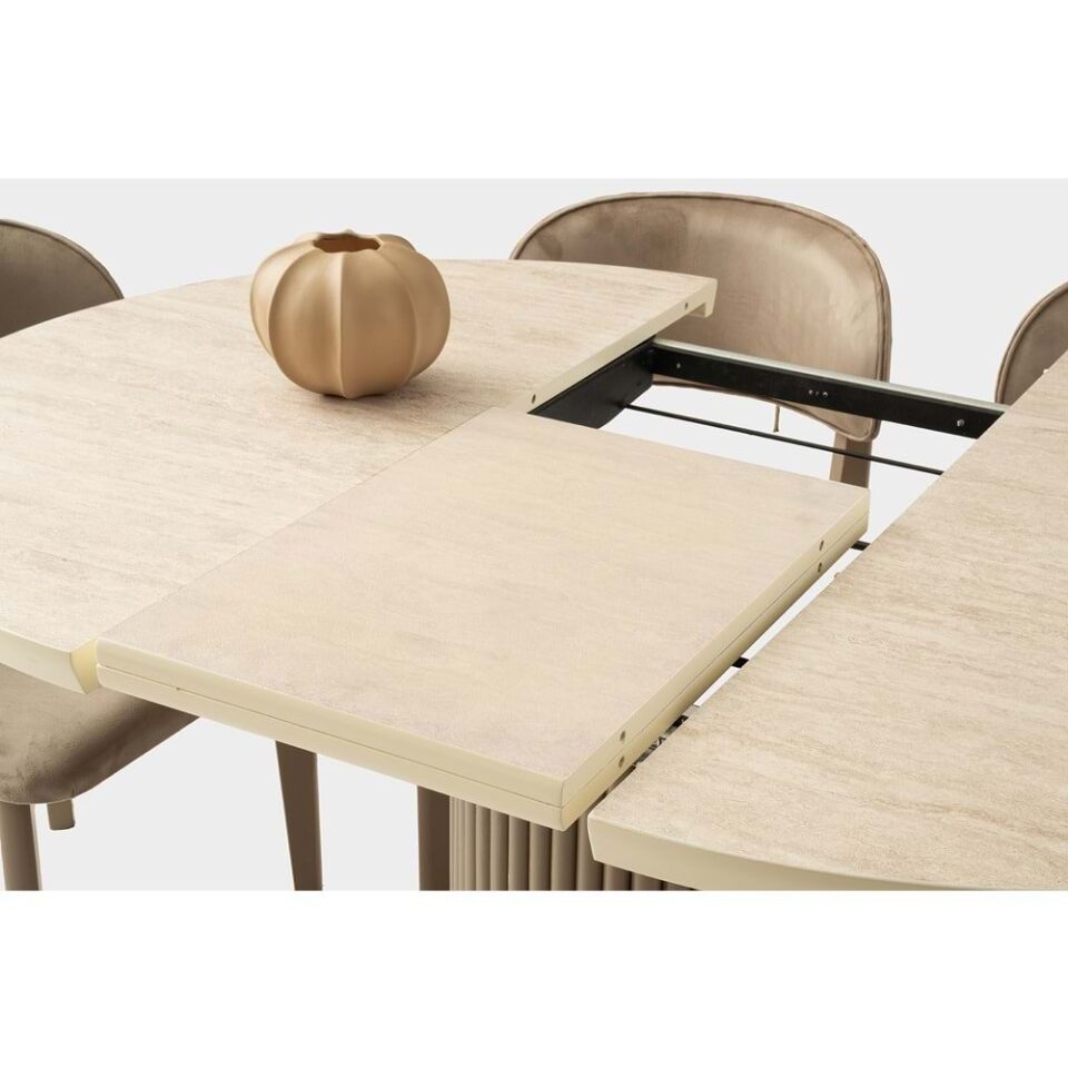 Cappicino (Sadece Masa) Mobilgen Hilton 100+35-100 Açılabilir Masa