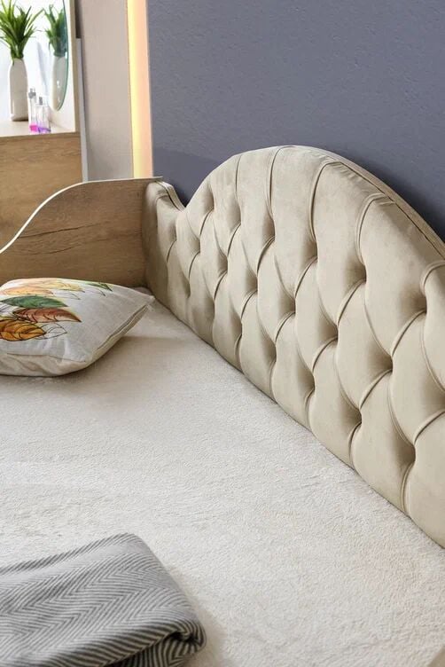 Gitar Tuna 2 Kapılı Dolap Sedir Karyola Genç Odası Takımı