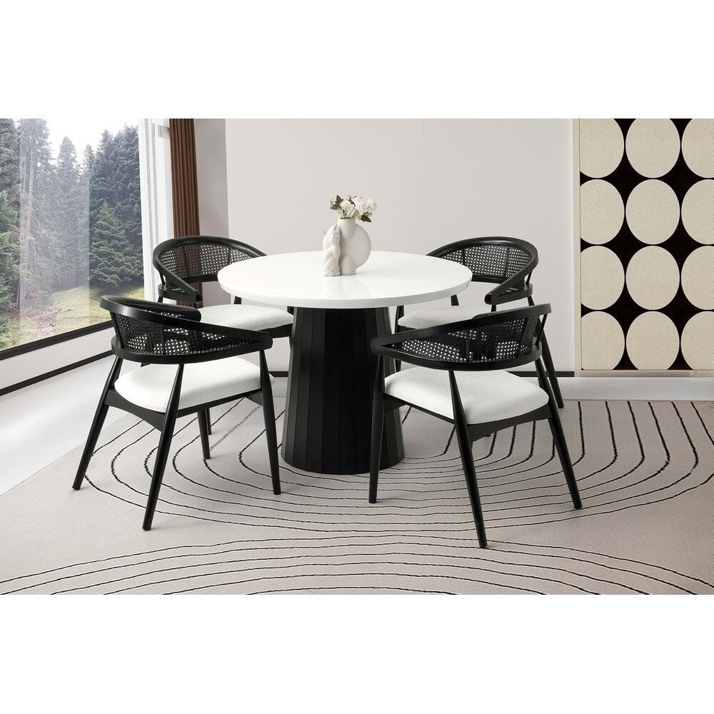 Mobilgen (Sadece Masa) Beyaz Piramit Ayak Orkide HG Masa