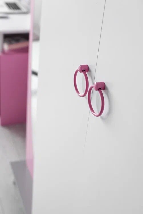 Gitar Gelincik 3 Kapılı Dolap