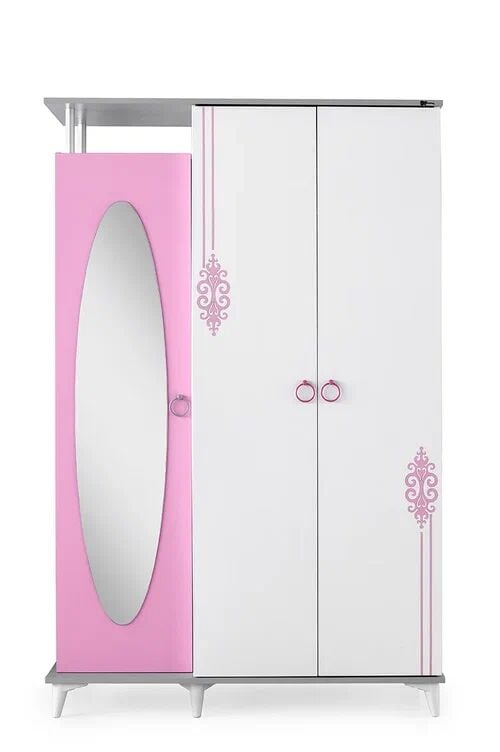 Gitar Gelincik 3 Kapılı Dolap Sedir Karyola Genç Odası Takımı