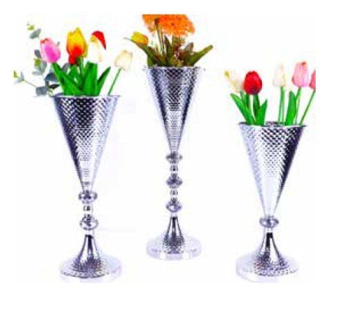 MİM Gümüş 3 ' lü Çiçeklik Takım