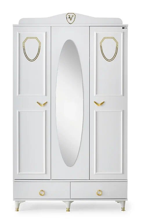 Gitar Venedik 3 Kapılı Dolap