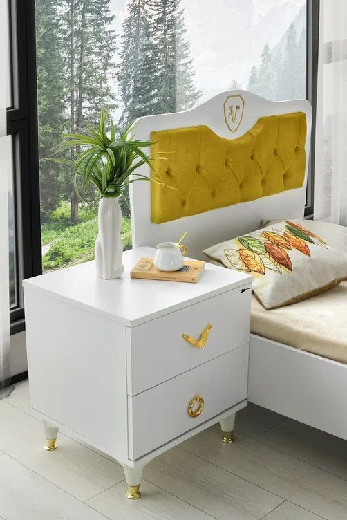 Gitar Venedik 2 Çekmeceli Komidin