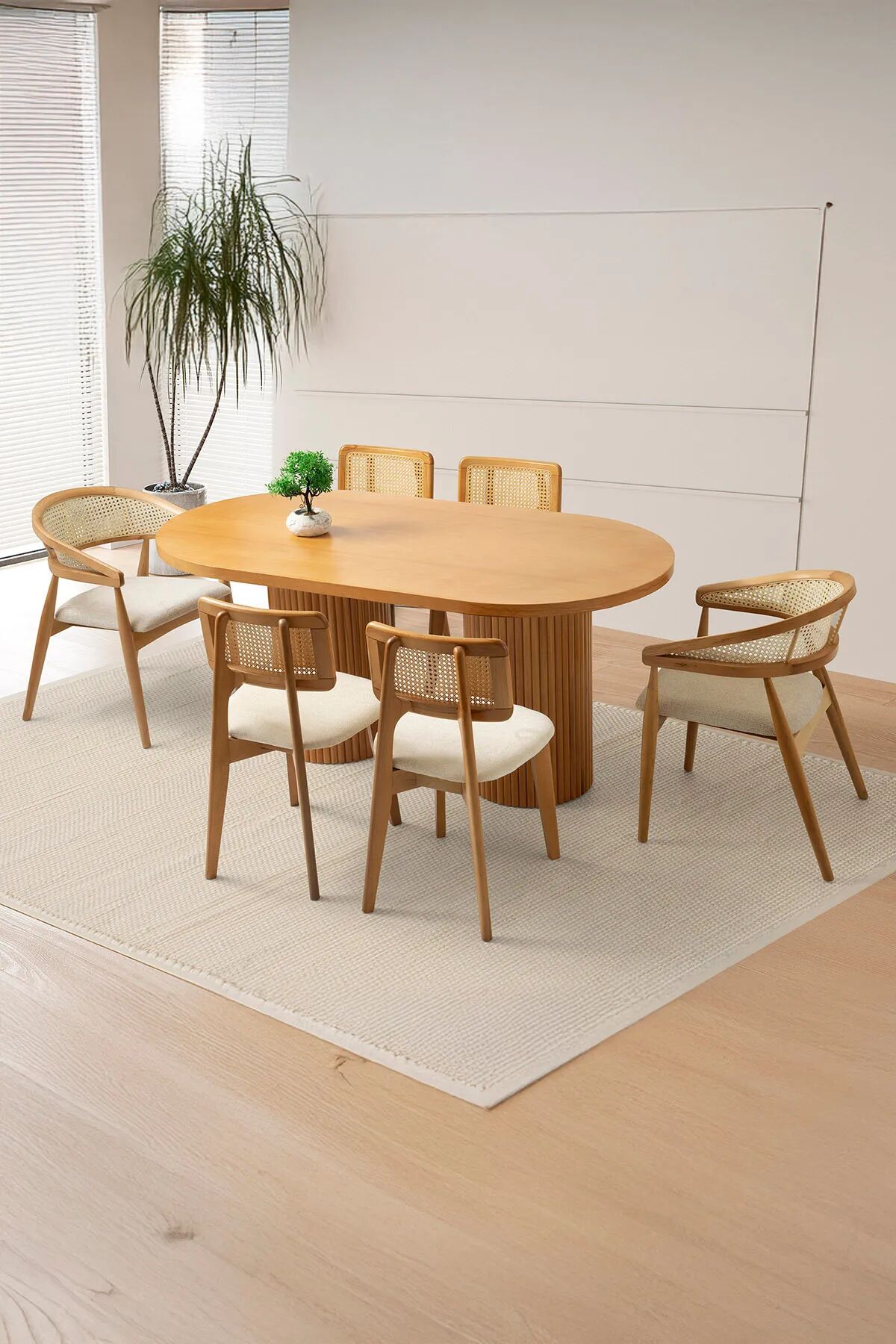 Mobilgen (Sadece Masa) Naturel 160 x 90 Orkide Masa