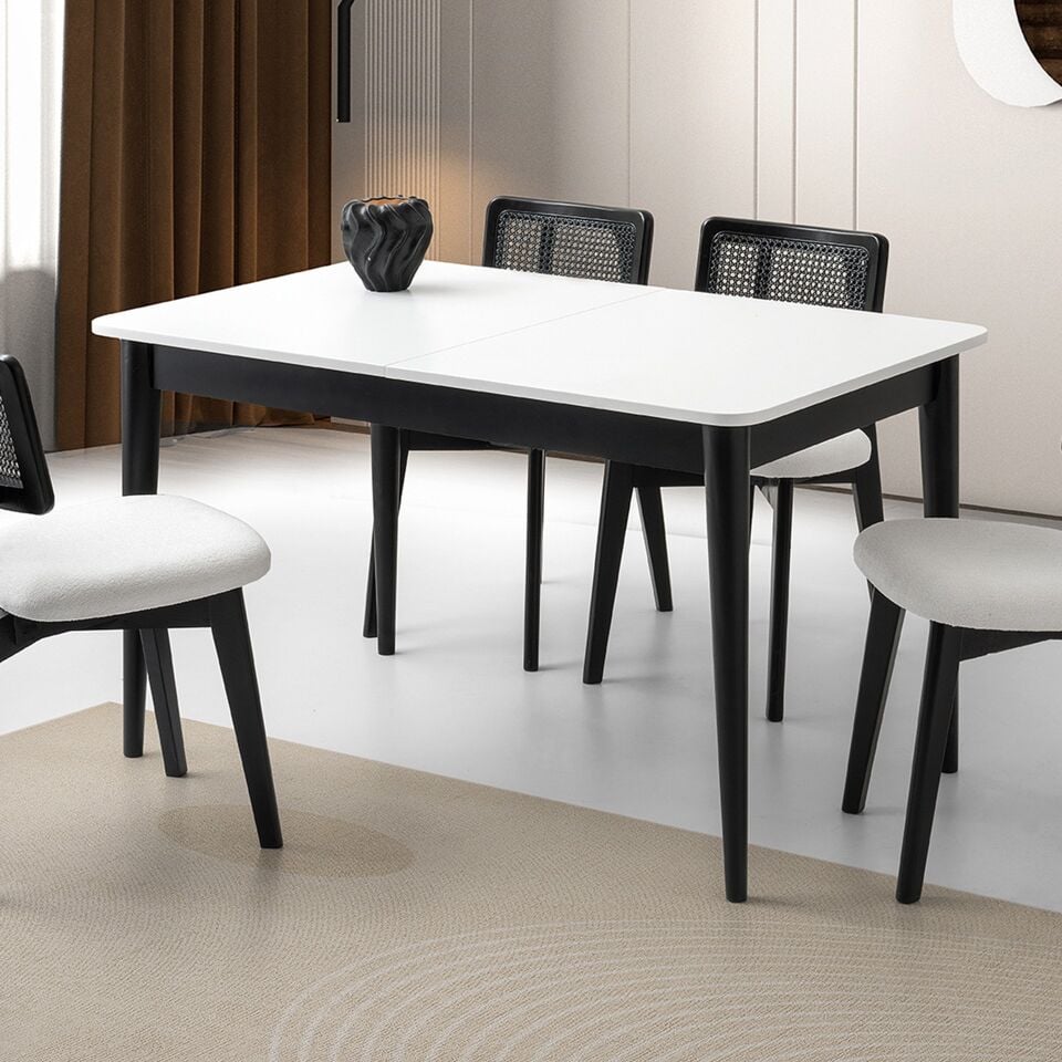 Mobilgen 4 Adet Kuzey Sandalye 130+30 Açılabilir Fidan Masa Takımı