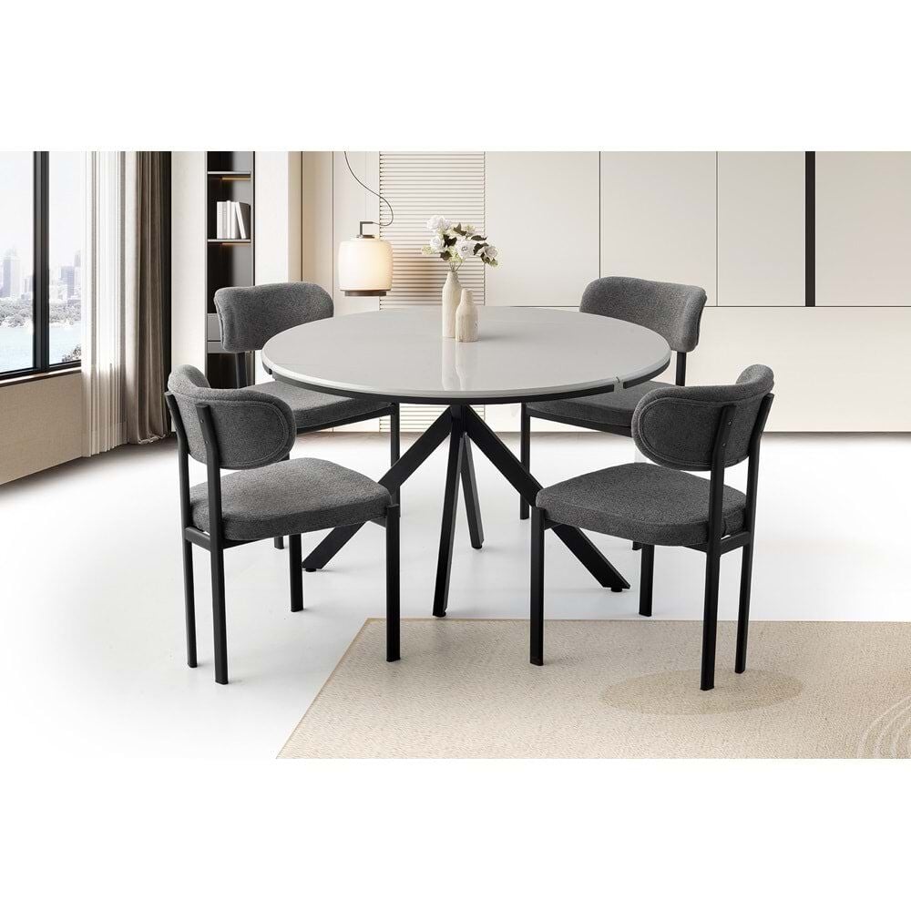 Mobilgen (Sadece Masa) Açık Gri Pegasus 70+50 Açılabilir Masa