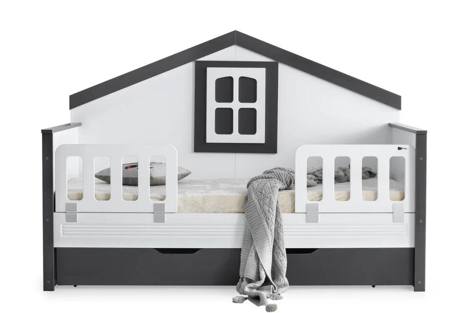 Gitar MLO Çatılı Sedir Karyola