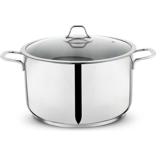 Schafer Held 20 cm Cam Kapaklı Çelik Derin Tencere Inox