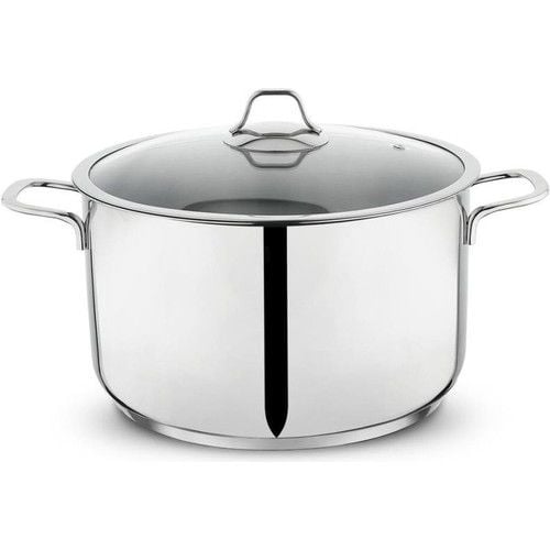Schafer Held 20 cm Cam Kapaklı Çelik Derin Tencere Inox