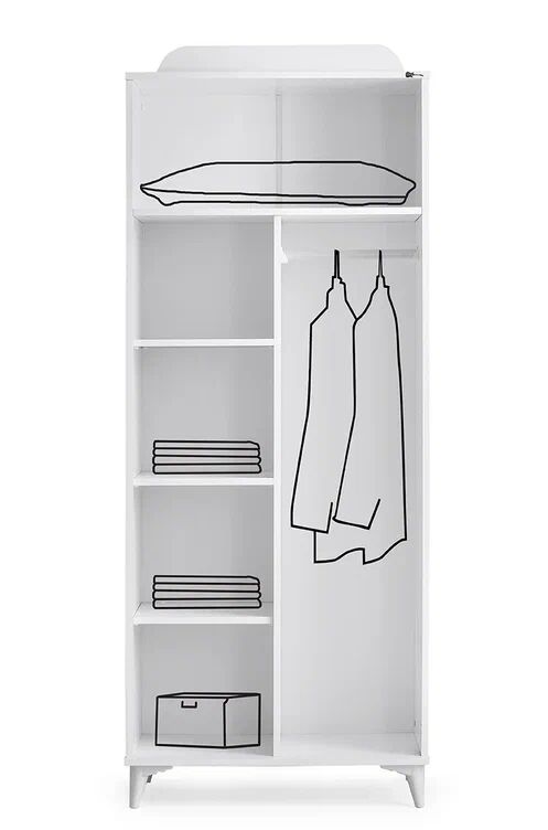 Gitar MLO 2 Kapılı Dolap