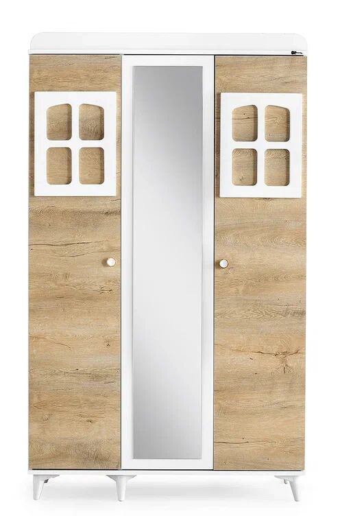 Gitar MLO Çatılı Sedir Karyola Çocuk Odası Takımı