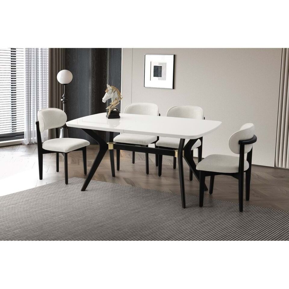 Mobilgen (Sadece Masa) Beyaz 160+30 Anka Açılabilir Masa