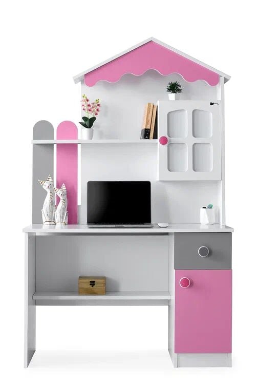 Gitar Mango 2 Kapılı Dolap Çatılı Karyola Çocuk Odası Takımı