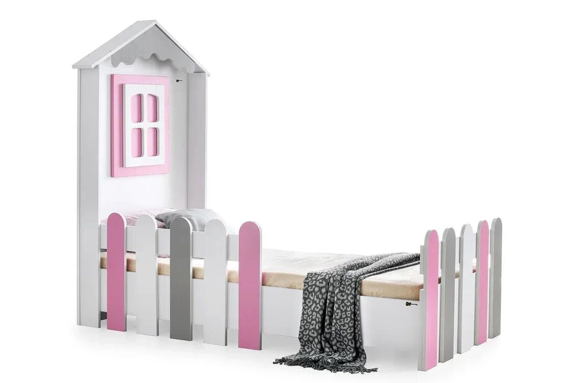 Gitar Mango Çatılı Karyola