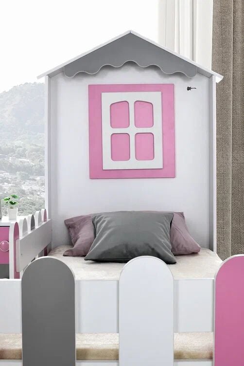 Gitar Mango Çatılı Karyola