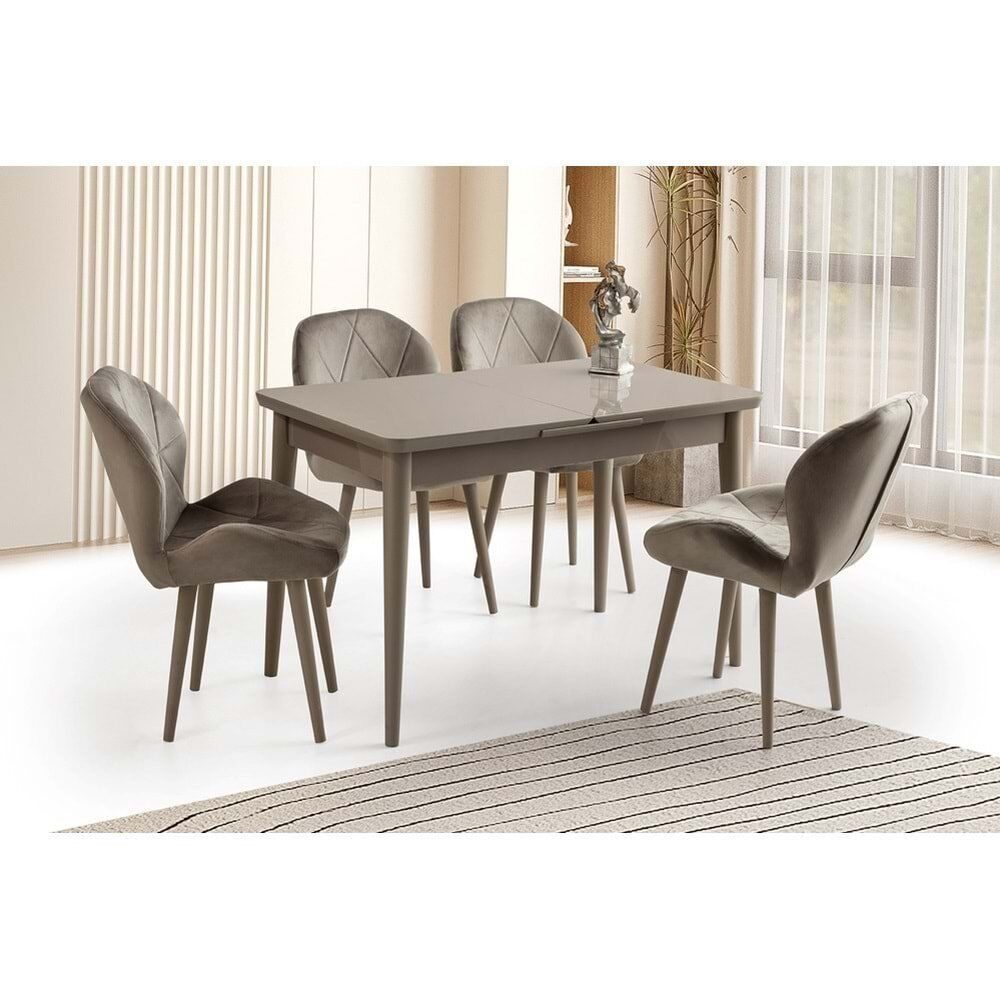 Mobilgen (Sadece Masa) Cappicino 120+30 Kelebek Tekno Kenar HG Açılabilir Masa