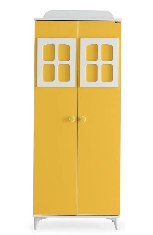 Gitar Sarı Mango 2 Kapılı Dolap