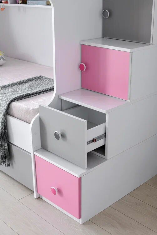 Gitar Mango Kaydıraklı Ranzalı Genç Odası Takımı