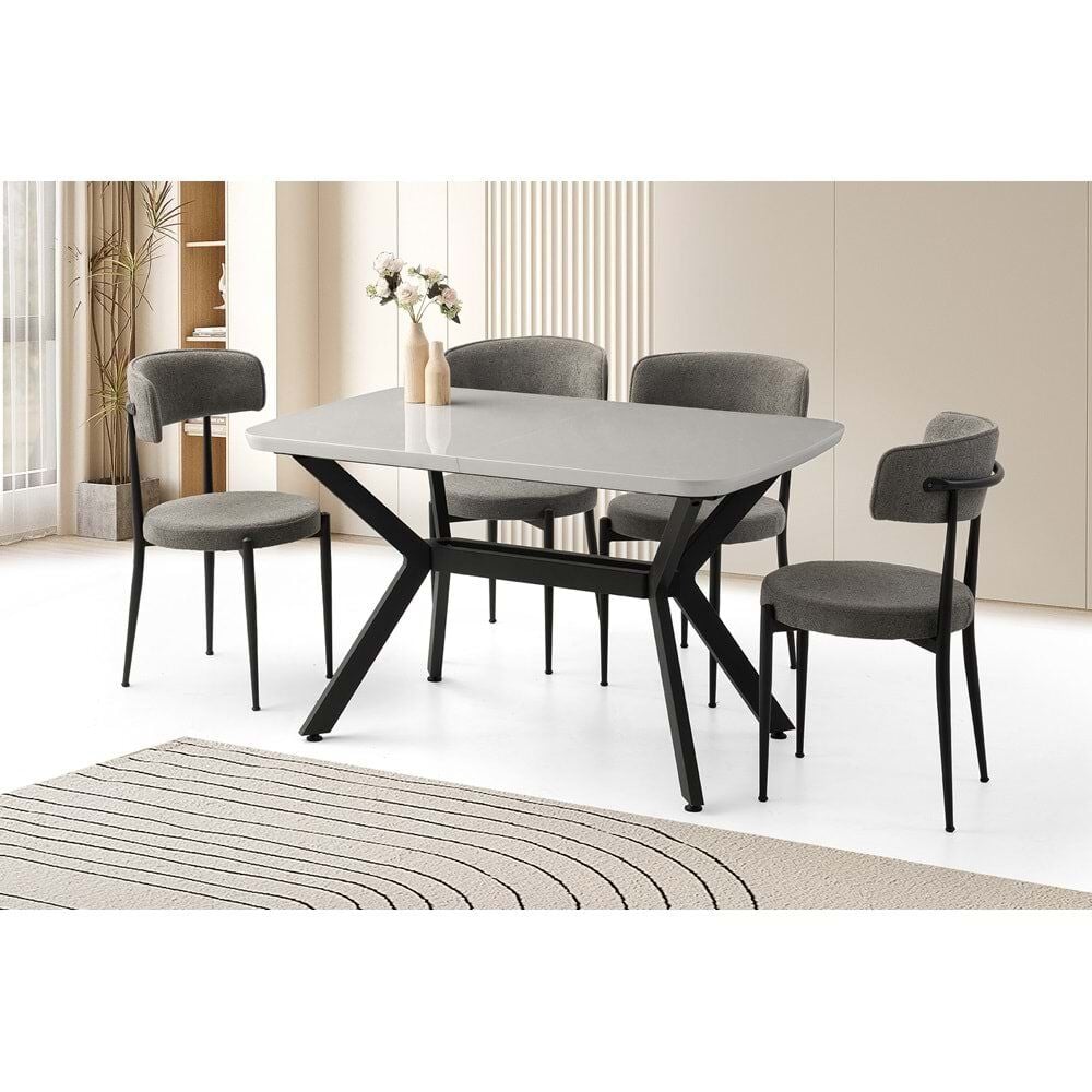 Açık Gri (Sadece Masa) Mobilgen 130+30 Anka HG Açılabilir Masa